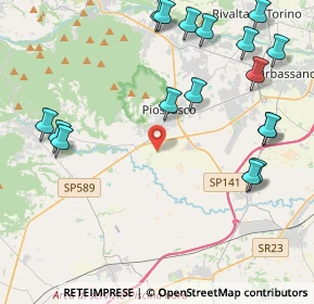 Mappa Regione Valle Dusana, 10045 Piossasco TO, Italia (5.29647)