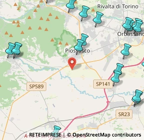 Mappa Regione Valle Dusana, 10045 Piossasco TO, Italia (6.2355)