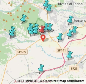 Mappa Regione Valle Dusana, 10045 Piossasco TO, Italia (4.0675)