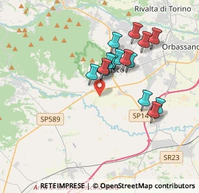 Mappa Regione Valle Dusana, 10045 Piossasco TO, Italia (3.076)