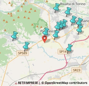 Mappa Regione Valle Dusana, 10045 Piossasco TO, Italia (4.34308)