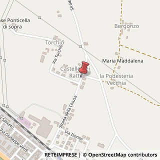 Mappa Via della Chiusa, 4, 29010 Roveleto PC, Italia, 29010 Cadeo, Piacenza (Emilia Romagna)