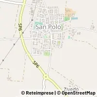 Mapa Podenzano