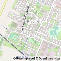 Mapa Busseto