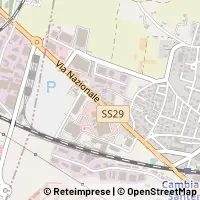 Map Cambiano