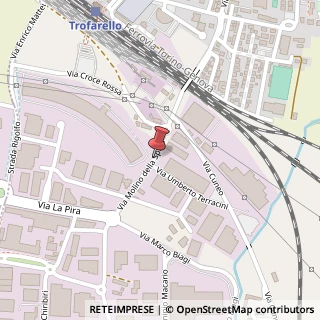 Mappa Via Molino della Splua, 22, 10028 Trofarello, Torino (Piemonte)