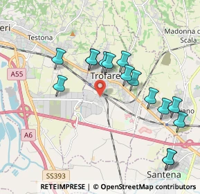 Mappa Via Cuneo, 10028 Trofarello TO, Italia (1.97333)