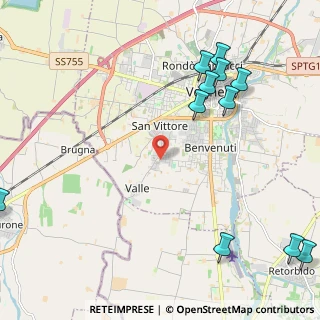 Mappa Via Giuseppe Accorsi, 27058 Voghera PV, Italia (2.98727)
