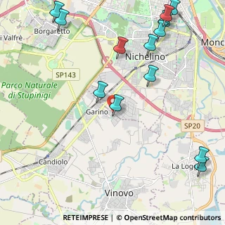 Mappa Via Rivoli, 10048 Nichelino TO, Italia (2.90462)