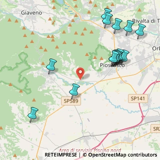 Mappa Via Alpi Cozie, 10064 Piossasco TO, Italia (4.94533)