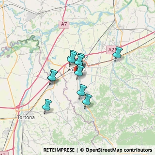Mappa Via Parini Giuseppe, 27058 Voghera PV, Italia (4.77833)