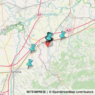 Mappa Via Parini Giuseppe, 27058 Voghera PV, Italia (3.42091)