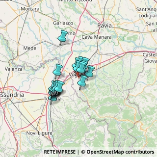 Mappa Via Parini Giuseppe, 27058 Voghera PV, Italia (9.622)
