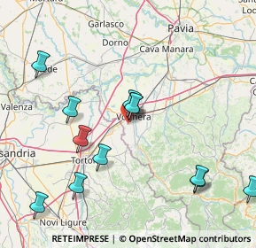 Mappa Via Accorsi, 27058 Voghera PV, Italia (17.44083)