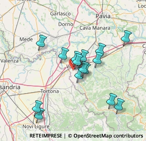 Mappa Via Accorsi, 27058 Voghera PV, Italia (12.822)