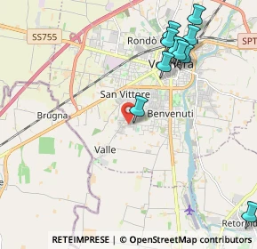 Mappa Via Accorsi, 27058 Voghera PV, Italia (2.43364)