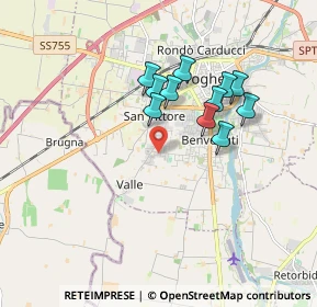 Mappa Via Accorsi, 27058 Voghera PV, Italia (1.47273)