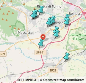 Mappa Vis volontari del sangue, 10045 Piossasco TO, Italia (3.72077)