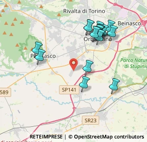 Mappa Vis volontari del sangue, 10045 Piossasco TO, Italia (3.93059)