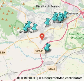 Mappa Vis volontari del sangue, 10045 Piossasco TO, Italia (3.55357)