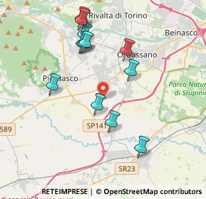 Mappa Vis volontari del sangue, 10045 Piossasco TO, Italia (3.83083)