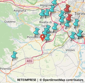 Mappa Vis volontari del sangue, 10045 Piossasco TO, Italia (9.133)