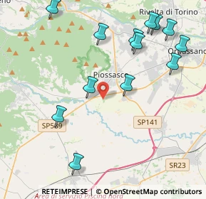 Mappa Regione Valle Dusana, 10045 Piossasco TO, Italia (4.88308)