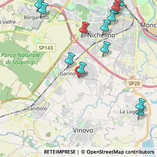 Mappa Via 10048, 10048 Vinovo TO, Italia (3.01462)
