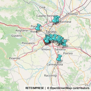 Mappa Via 10048, 10048 Vinovo TO, Italia (8.36929)