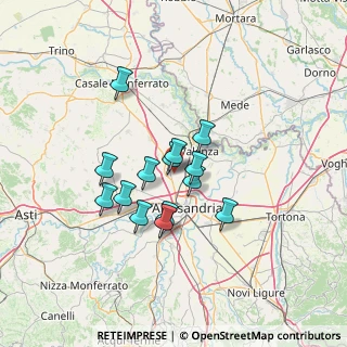 Mappa Strada Ronchetto, 15040 Castelletto Monferrato AL, Italia (10.34929)