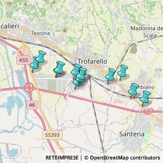 Mappa Strada Rigolfo, 10028 Trofarello TO, Italia (1.5825)