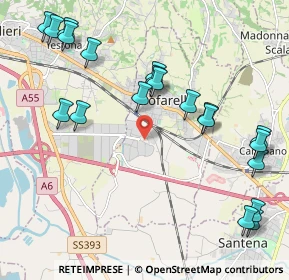 Mappa Strada Rigolfo, 10028 Trofarello TO, Italia (2.492)