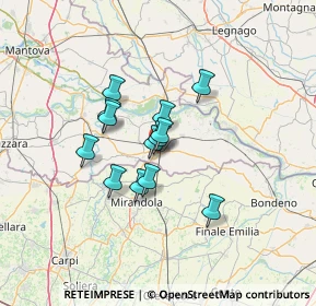 Mappa 46025 Poggio Rusco MN, Italia (9.44538)