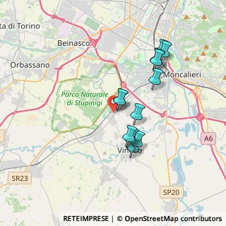 Mappa Via Giacomo Matteotti, 10048 Vinovo TO, Italia (3.2025)