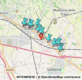 Mappa Via Sabbioni, 10028 Trofarello TO, Italia (1.40636)