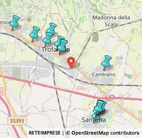 Mappa Via Sabbioni, 10028 Trofarello TO, Italia (2.34538)