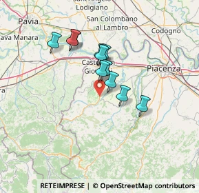 Mappa Località Vaie di Fabbiano, 29011 Borgonovo Val Tidone PC, Italia (10.52364)