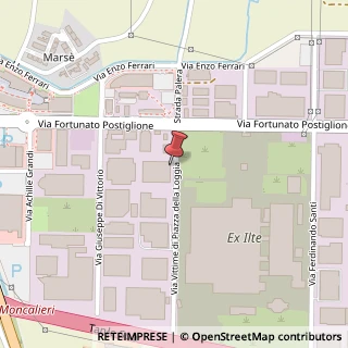 Mappa Via Vittime di Piazza della Loggia, 6, 10024 Moncalieri, Torino (Piemonte)