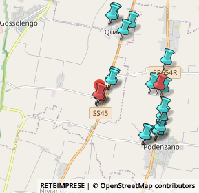 Mappa Via E. Berlinguer, 29020 Gossolengo PC, Italia (2.04)