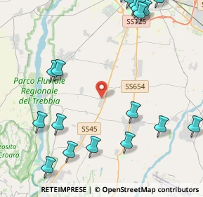 Mappa Via E. Berlinguer, 29020 Gossolengo PC, Italia (6.0225)