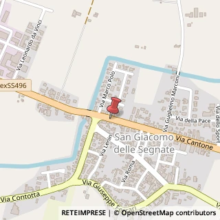 Mappa Via Cantone, 66, 46020 San Giacomo delle Segnate, Mantova (Lombardia)