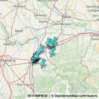 Mappa Via Leonardo da Vinci, 27058 Voghera PV, Italia (10.65357)