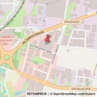 Mappa Via Alessandro Volta, 49, 26041 Casalmaggiore, Cremona (Lombardia)