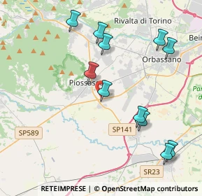 Mappa KM 21 SNC, 10045 Piossasco TO, Italia (4.37455)
