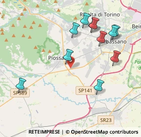 Mappa KM 21 SNC, 10045 Piossasco TO, Italia (4.34818)