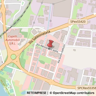 Mappa Via volta alessandro 20, 26041 Casalmaggiore, Cremona (Lombardia)