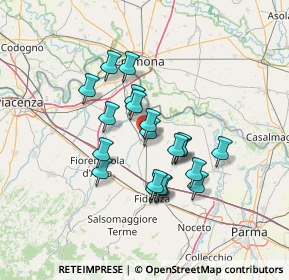 Mappa Via XXV Aprile, 43011 Busseto PR, Italia (11.022)