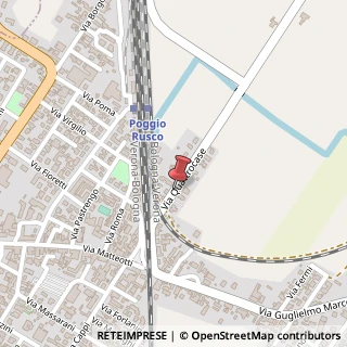 Mappa Via Quattrocase,  9, 46025 Poggio Rusco, Mantova (Lombardia)