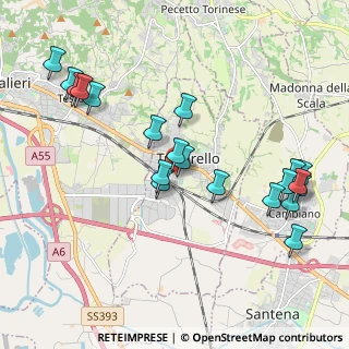 Mappa Via Enrico Berlinguer, 10028 Trofarello TO, Italia (2.2185)