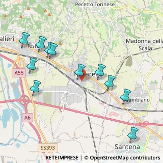 Mappa Via Artuffo, 10028 Trofarello TO, Italia (2.30182)